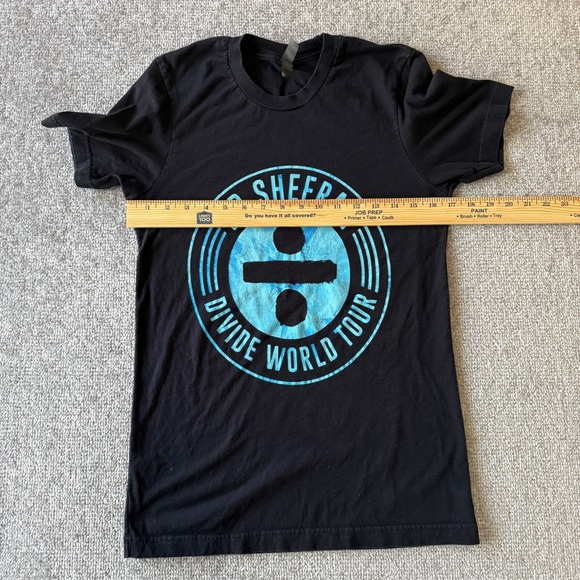 Ed Sheeran 2017 Divide World Tour Black T-Shirt Men's Size Small - Picture 5 of 5